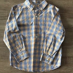 Boys Janie and Jack Button Down Size 5